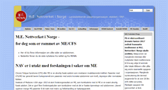 Desktop Screenshot of menin.no