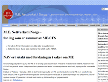 Tablet Screenshot of menin.no